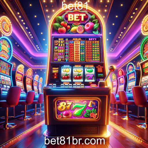 Descubra a Emoção das Máquinas Caça-Níqueis no Bet81